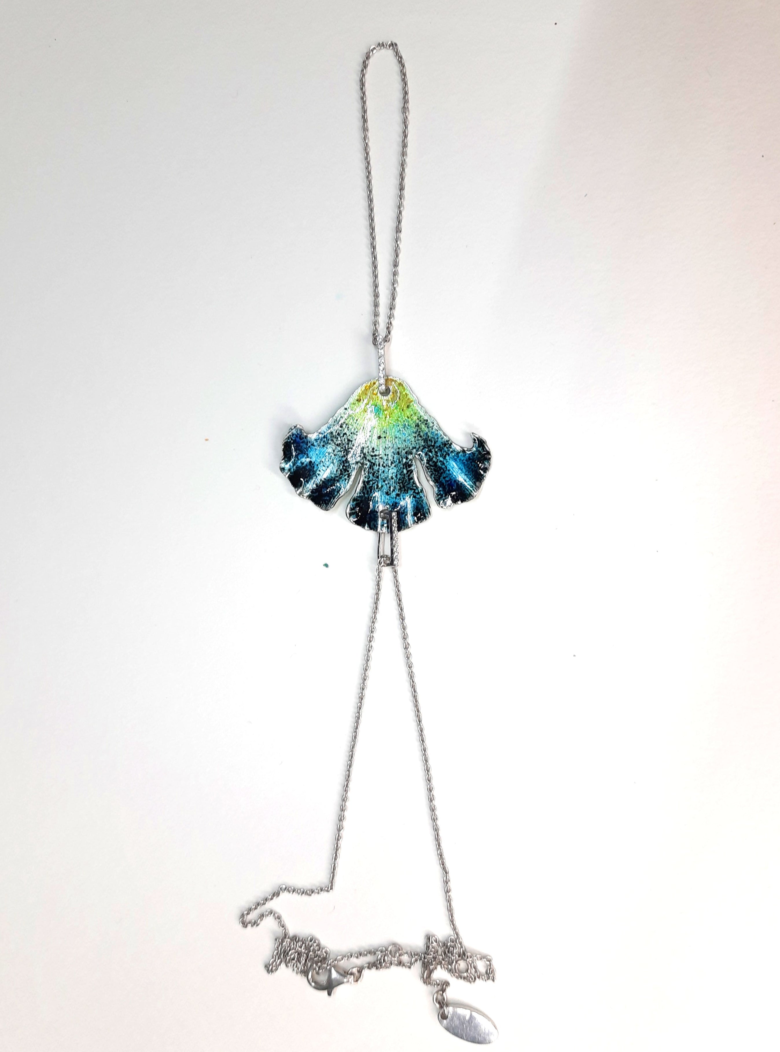 Yellow & blue hand harness