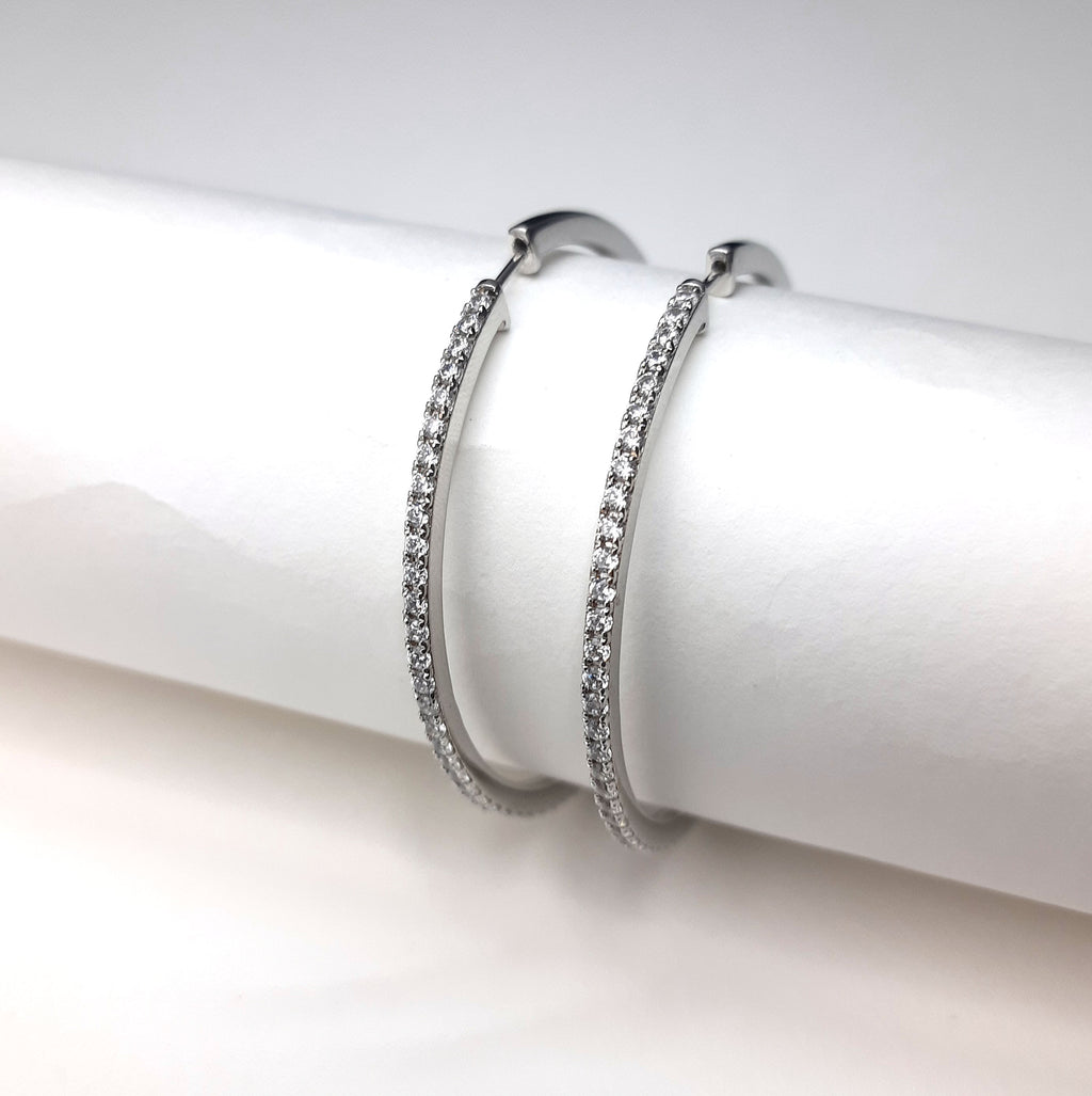 Single line big hoops