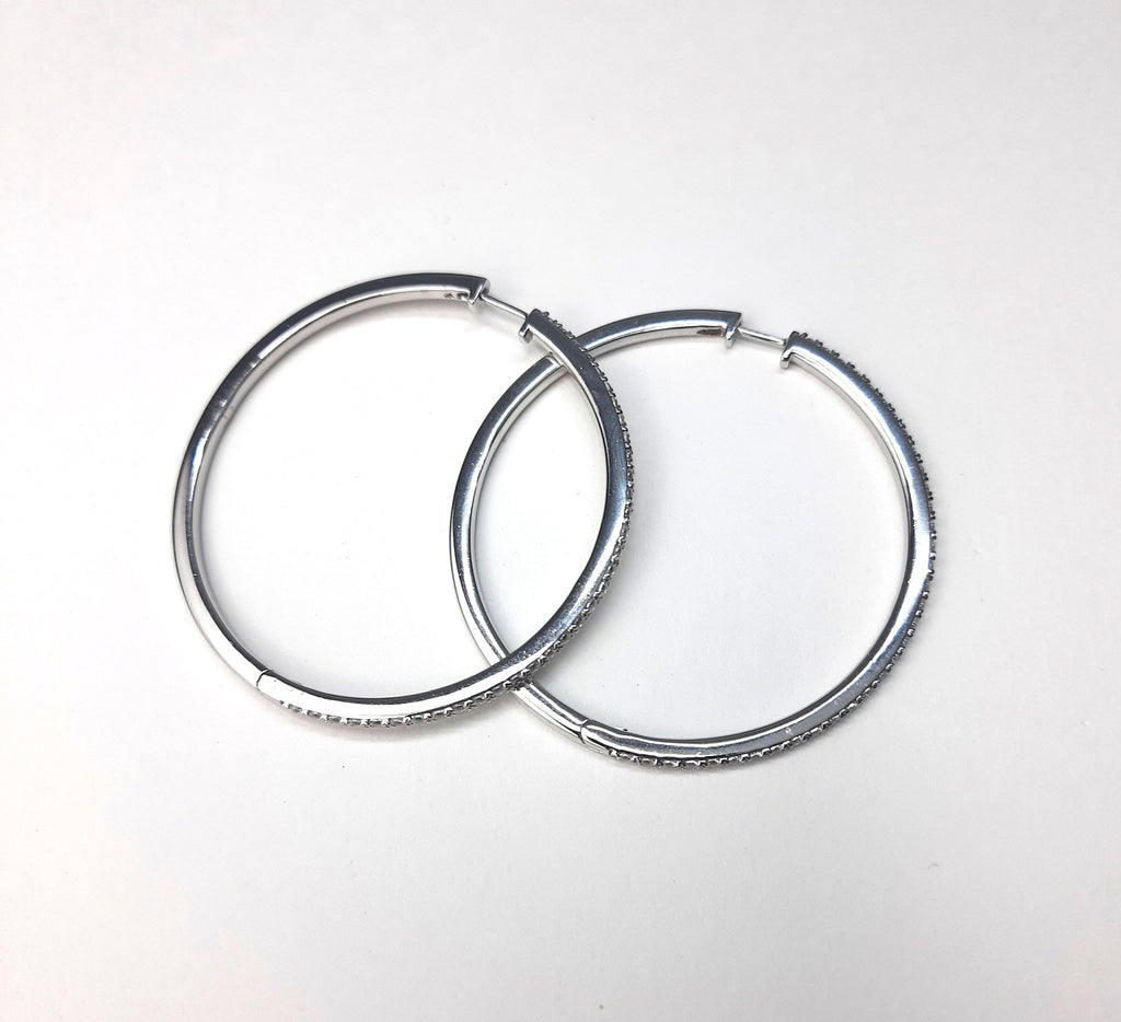 Single line big hoops